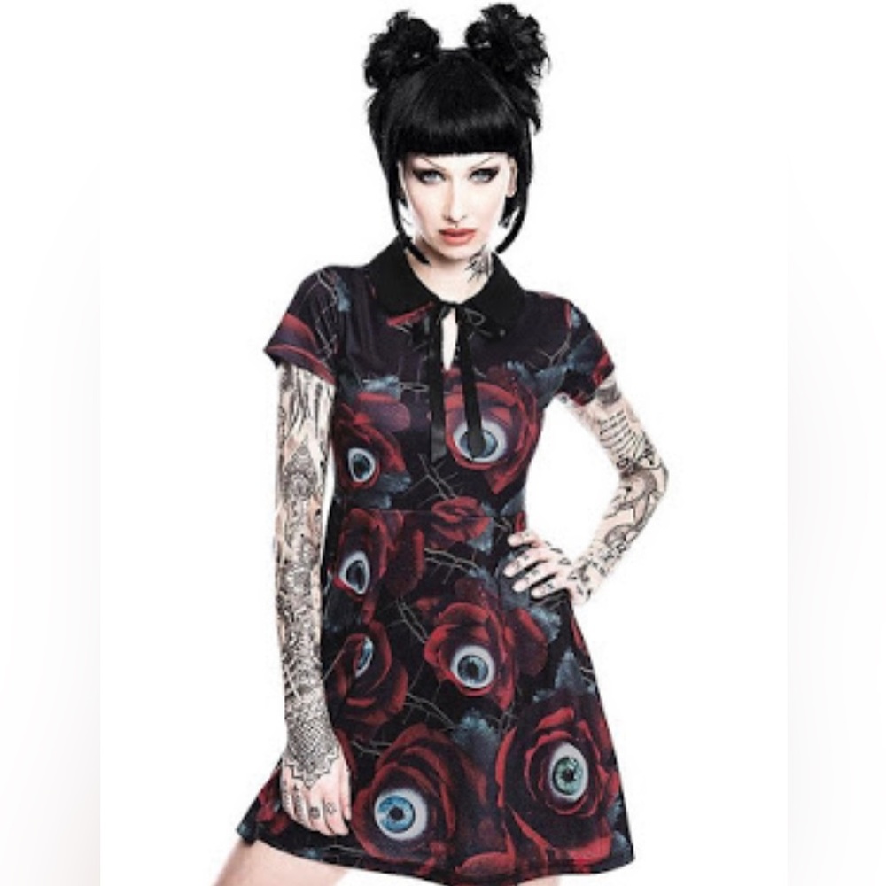 C U in Paradise skater dress